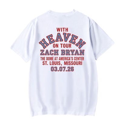 With Heaven on Top Tour St Louis Tee