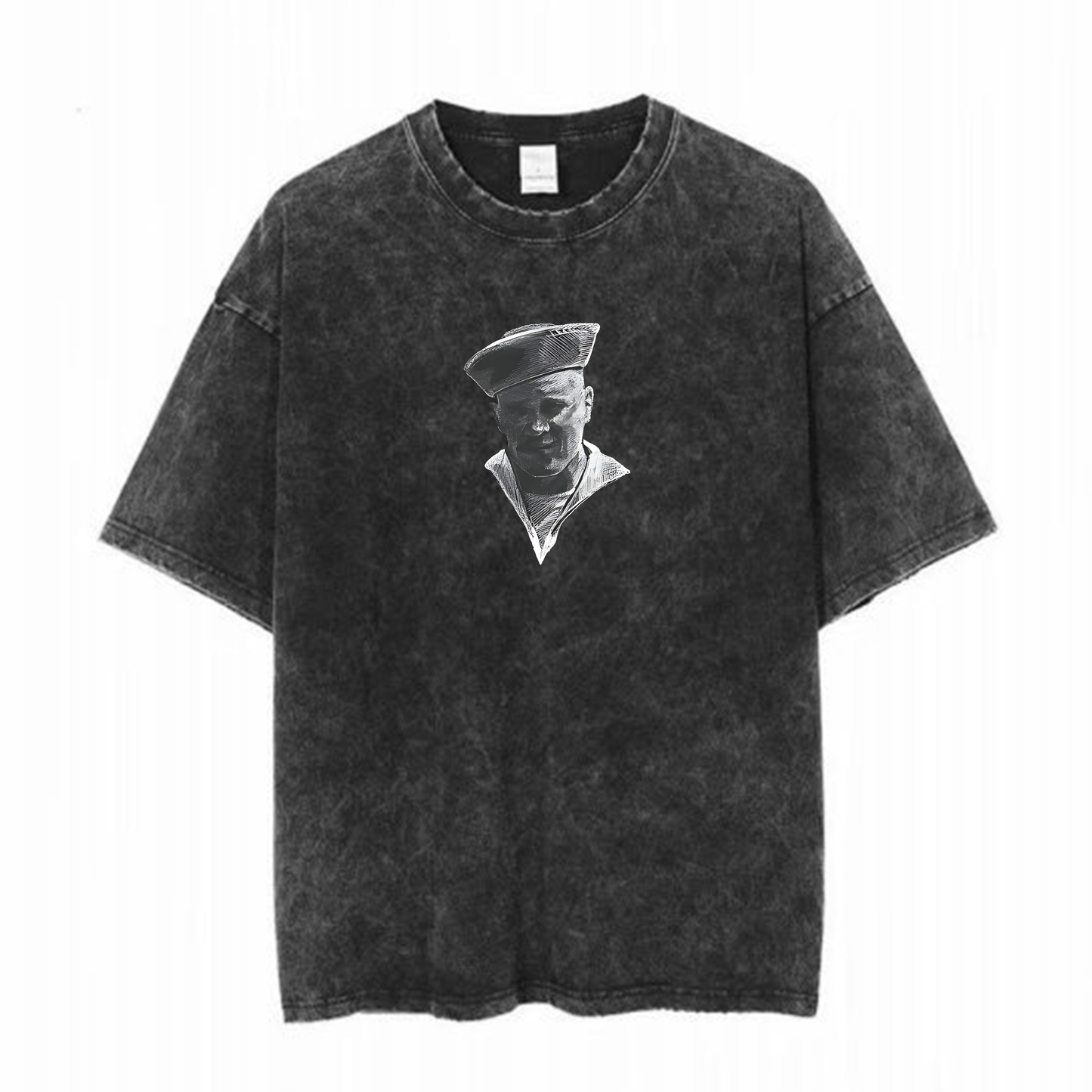 With Heaven on Top Washed Grey Tour Tee