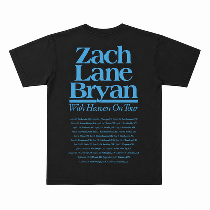 With Heaven on Top Tour Exposure Tee Blue
